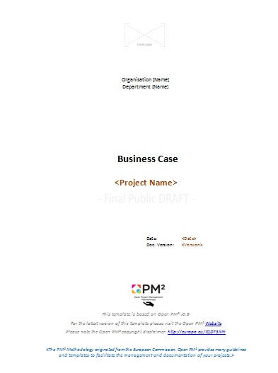 Read more about the article PM² Artefacts | Templates | Initiating Phase | Business Case